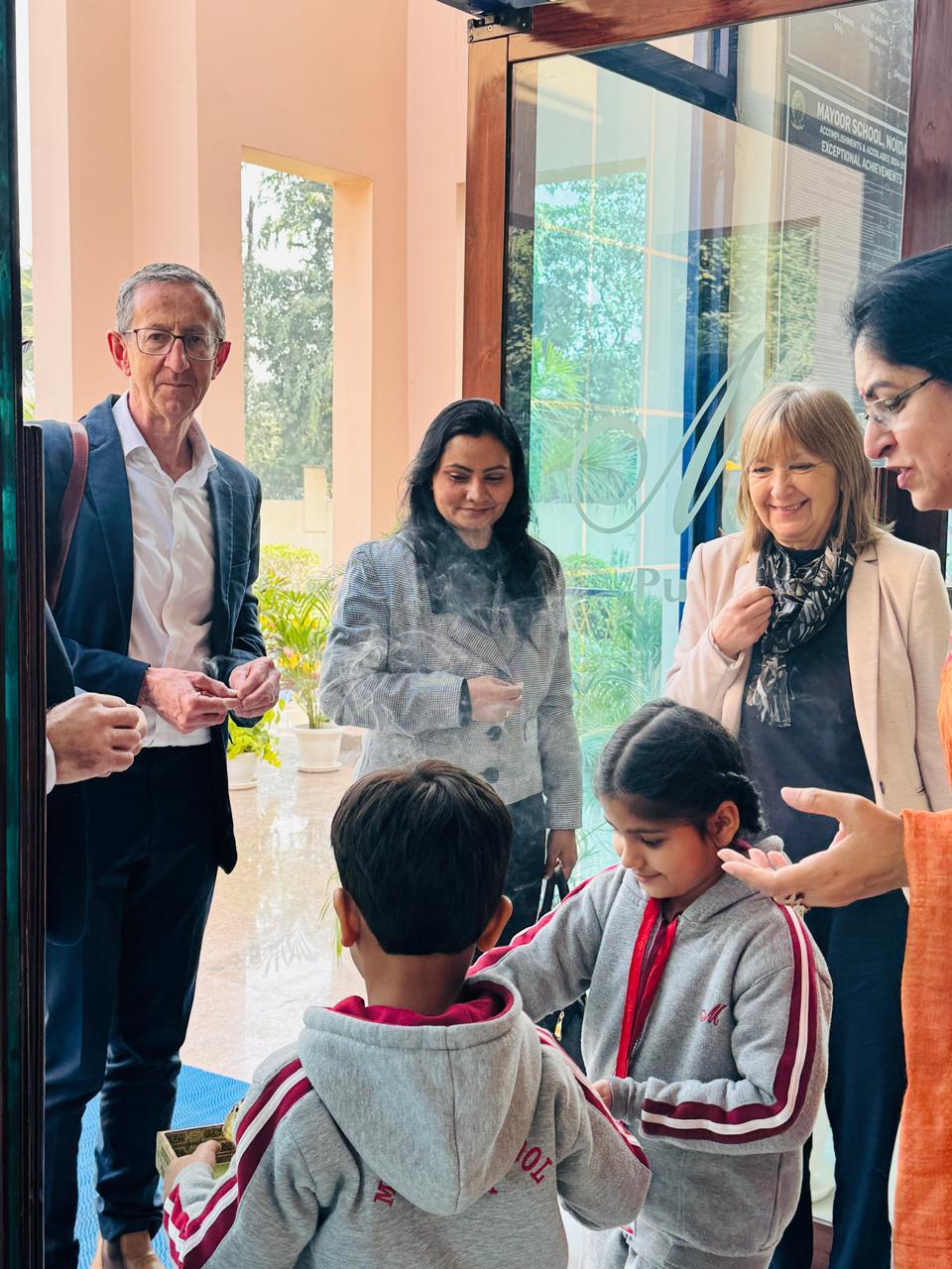 Mayoor School, Noida Hosts University of Lincoln (UK) Delegation under CBSE–British Council Collaboration